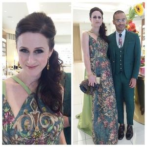 Custom-made ballgown featured in NY Times